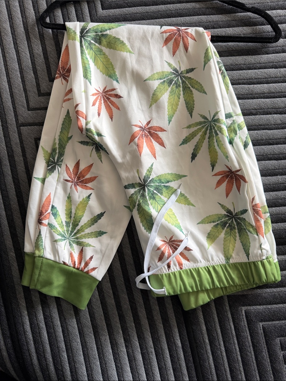 Leaf Print PJ Pants